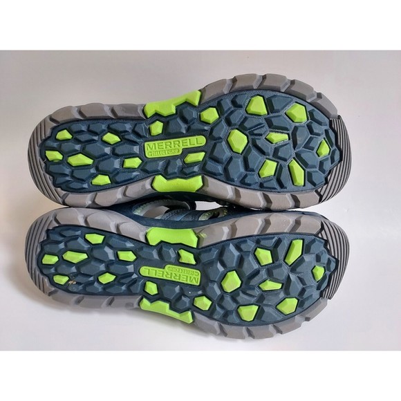 NWOT Merrill Navy/Green Big Kids Hydro Sandals RN29685 Size US 4M EU35 UK3 - Picture 6 of 7